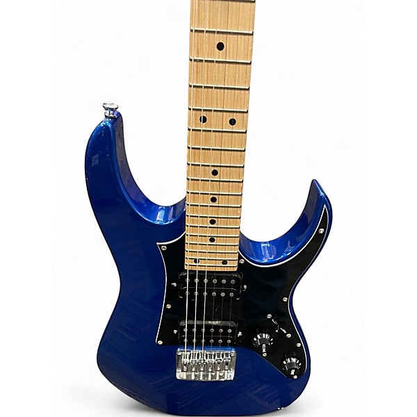 Used Ibanez MIKRO grgm21 Blue Sapphire Solid Body Electric Guitar