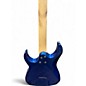 Used Ibanez MIKRO grgm21 Blue Sapphire Solid Body Electric Guitar