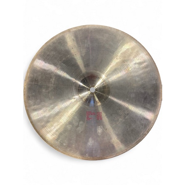 Used Paiste 14in Alpha Sound Edge 2002 Hi Hat Pair Cymbal