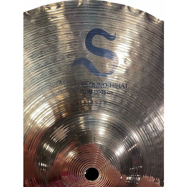 Used Zildjian 13in Mastersound Hi Hat Pair S 13in Cymbal