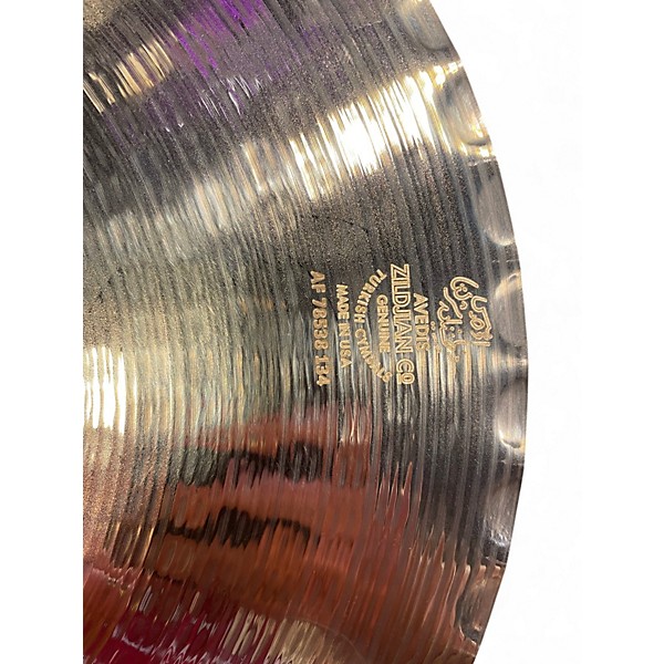 Used Zildjian 13in Mastersound Hi Hat Pair S 13in Cymbal