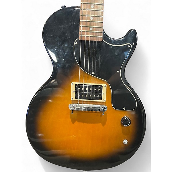 Used Epiphone Les Paul Junior 2 Color Sunburst Solid Body Electric Guitar