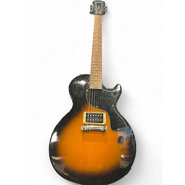 Used Epiphone Les Paul Junior 2 Color Sunburst Solid Body Electric Guitar
