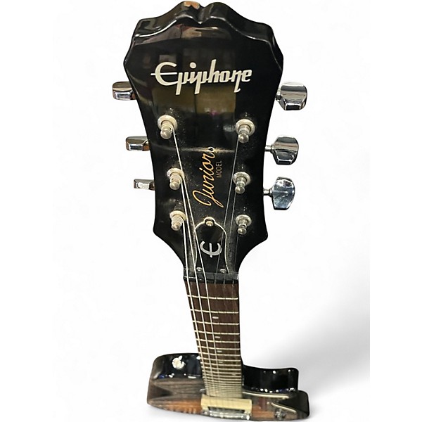 Used Epiphone Les Paul Junior 2 Color Sunburst Solid Body Electric Guitar