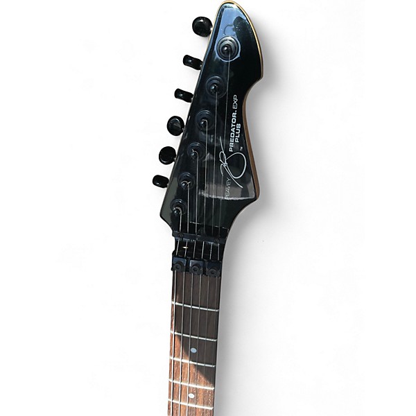 Used Peavey Predator Plus EXP Black Solid Body Electric Guitar