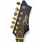 Used Johnson Double Cut Black Solid Body Electric Guitar