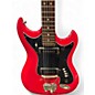 Used Hagstrom HII-B Candy Apple Red Solid Body Electric Guitar