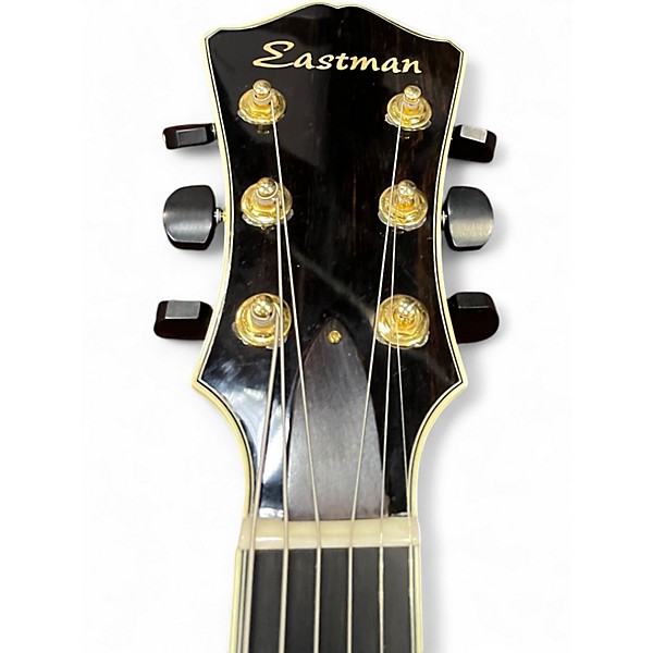 Used Eastman AR803CE Mahogany Hollow Body Electric Guitar