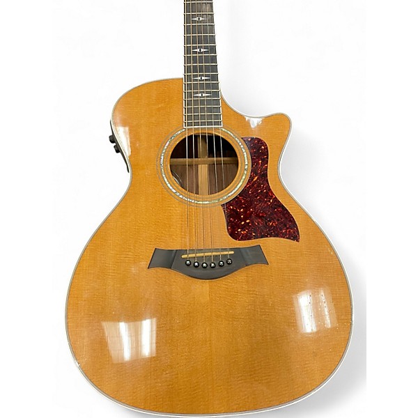 Used Taylor 812CE Natural Acoustic Electric Guitar