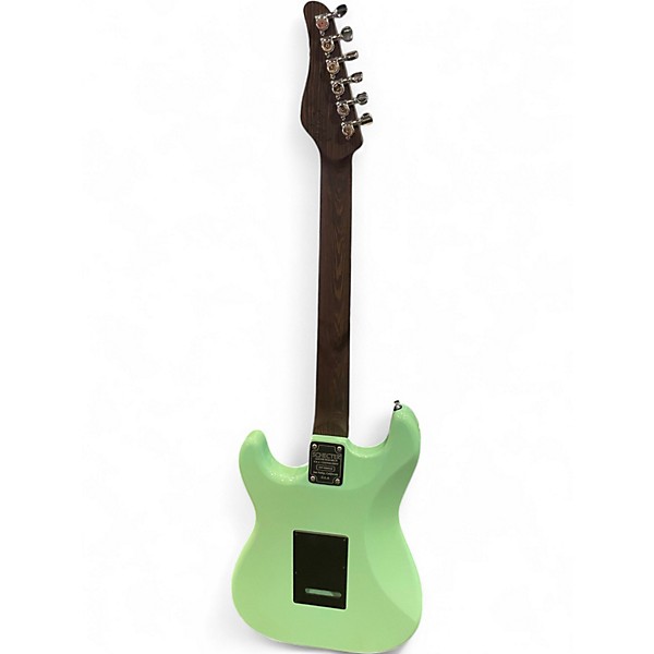 Used Schecter Guitar Research Nick Johnston USA Signature Stratocaster Surf Green Solid Body Electric Guitar