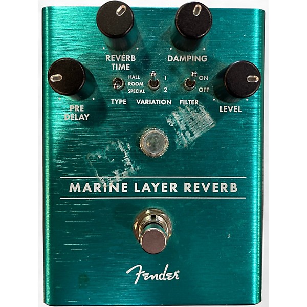 Used Fender Marine Layer Reverb Effect Pedal