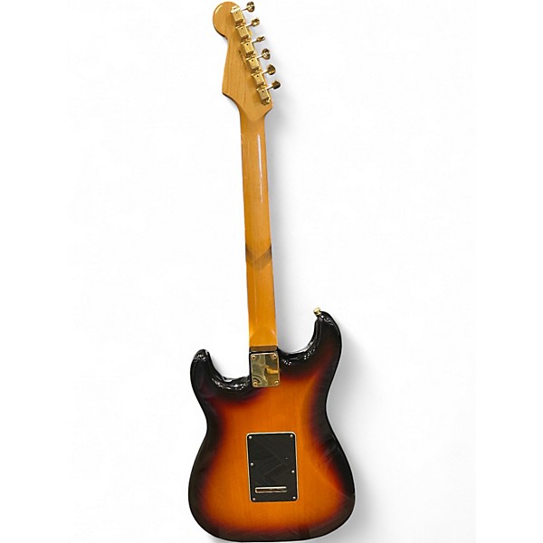 Used 2006 Fender Artist Series Stevie Ray Vaughan Stratocaster 3 Color Sunburst Solid Body Electric Guitar