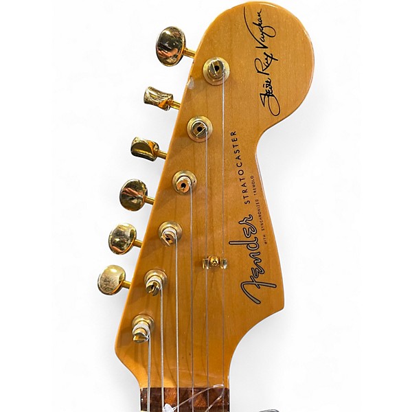 Used 2006 Fender Artist Series Stevie Ray Vaughan Stratocaster 3 Color Sunburst Solid Body Electric Guitar
