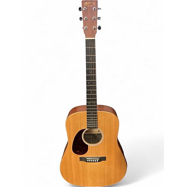 Used Martin Custom X Series Dreadnought Centennial Natural Acoustic Electric Guitar