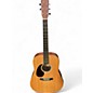 Used Martin Custom X Series Dreadnought Centennial Natural Acoustic Electric Guitar thumbnail
