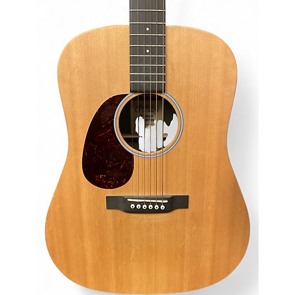 Used Martin Custom X Series Dreadnought Centennial Natural Acoustic Electric Guitar