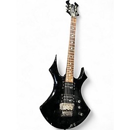 Used B.C. Rich Virgin Black Solid Body Electric Guitar