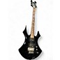 Used B.C. Rich Virgin Black Solid Body Electric Guitar thumbnail