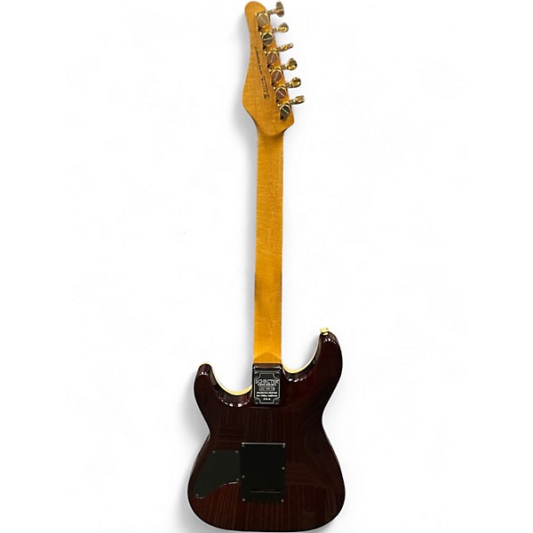 Used Schecter Guitar Research California Classic Charcoal Burst Solid Body Electric Guitar