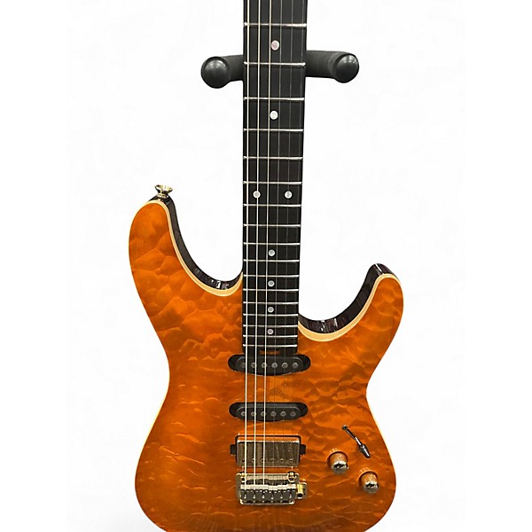Used Schecter Guitar Research California Classic Charcoal Burst Solid Body Electric Guitar