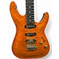 Used Schecter Guitar Research California Classic Charcoal Burst Solid Body Electric Guitar