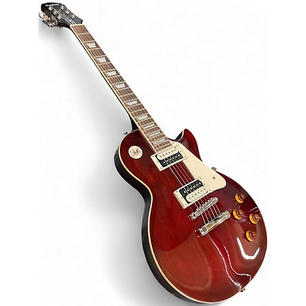 Used Epiphone Les Paul Traditional Pro Wine Red Solid Body Electric Guitar