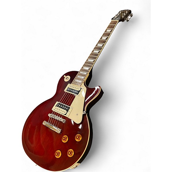 Used Epiphone Les Paul Traditional Pro Wine Red Solid Body Electric Guitar