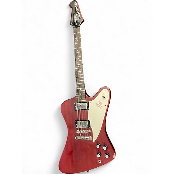 Used Epiphone Firebird Studio Red Solid Body Electric Guitar