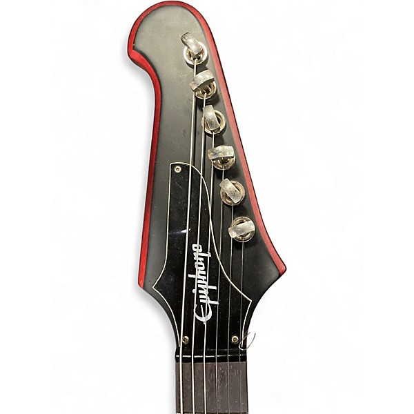 Used Epiphone Firebird Studio Red Solid Body Electric Guitar