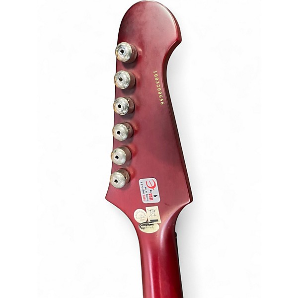 Used Epiphone Firebird Studio Red Solid Body Electric Guitar