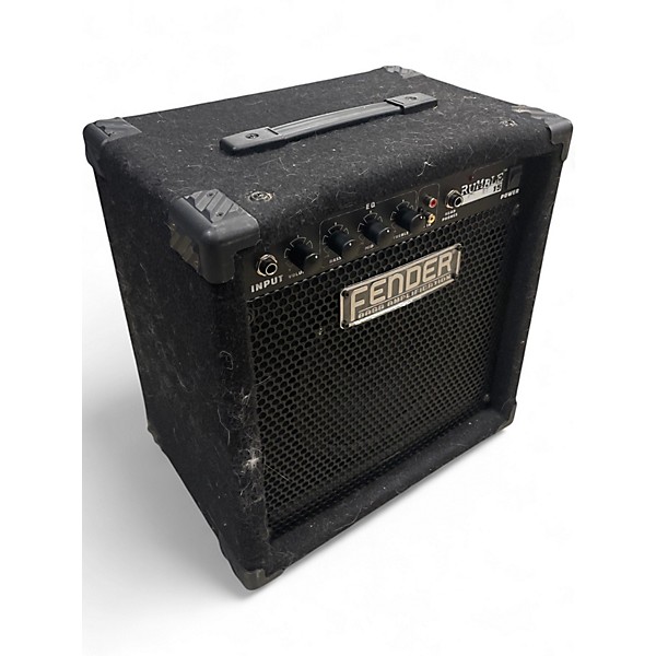 Used Fender Rumble 15 15W 1X8 Bass Combo Amp