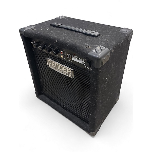 Used Fender Rumble 15 15W 1X8 Bass Combo Amp