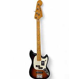 Used Fender Player Mustang Bass PJ 3 Color Sunburst Electric Bass Guitar
