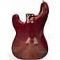 Used Fender Standard Precision Bass Burgundy Electric Bass Guitar