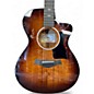 Used 2025 Taylor 222CE K DLX 2 Color Sunburst Acoustic Electric Guitar
