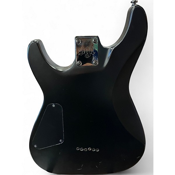 Used Schecter Guitar Research C1 SGR Black Solid Body Electric Guitar