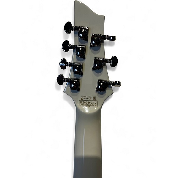 Used Schecter Guitar Research HELLRAISER 7 FR WHITE Solid Body Electric Guitar