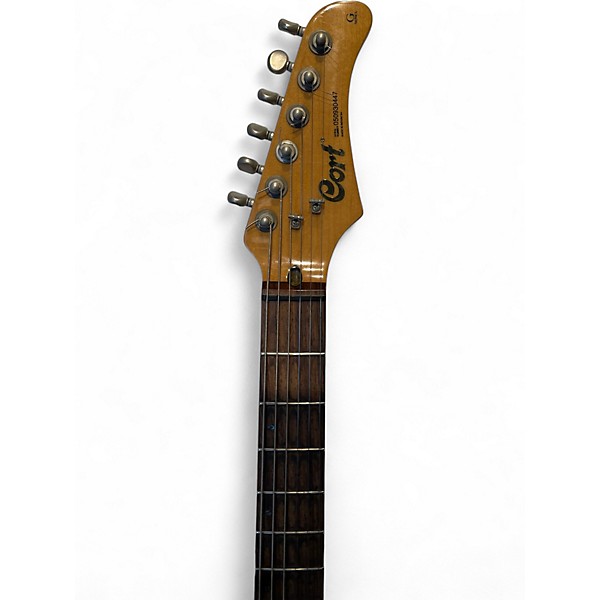 Used Cort g series Black Solid Body Electric Guitar