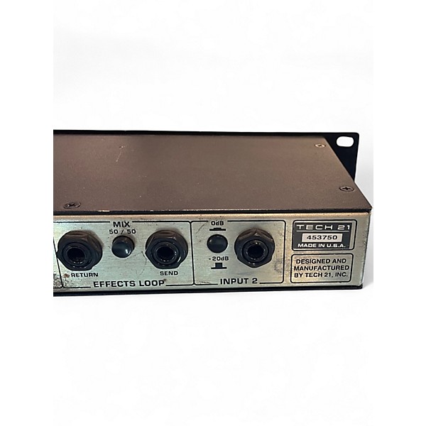 Used Tech 21 Sansamp RBI Rackmount Bass Preamp