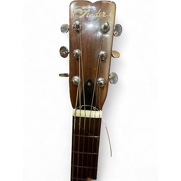 Used Fender f-65 Natural Acoustic Guitar