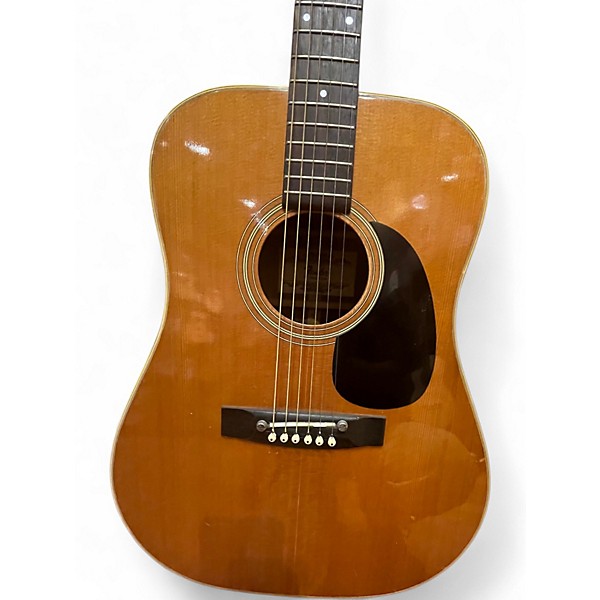 Used Fender f-65 Natural Acoustic Guitar