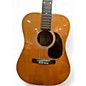 Used Fender f-65 Natural Acoustic Guitar