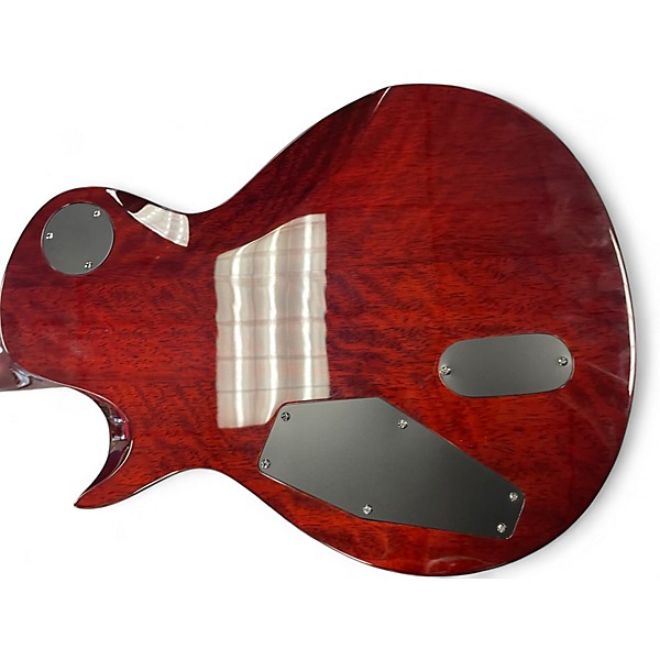 Used ESP LTD EC-1001 Amber Solid Body Electric Guitar