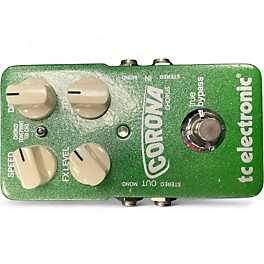 Used TC Electronic Corona Chorus Effect Pedal