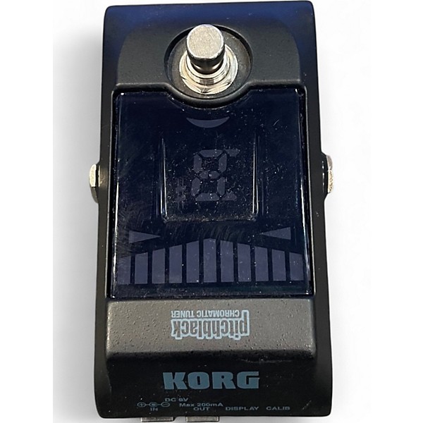 Used KORG PB01 Pitchblack Chromatic Tuner Pedal