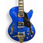 Used Ibanez AGS73 ARTCORE Blue Hollow Body Electric Guitar