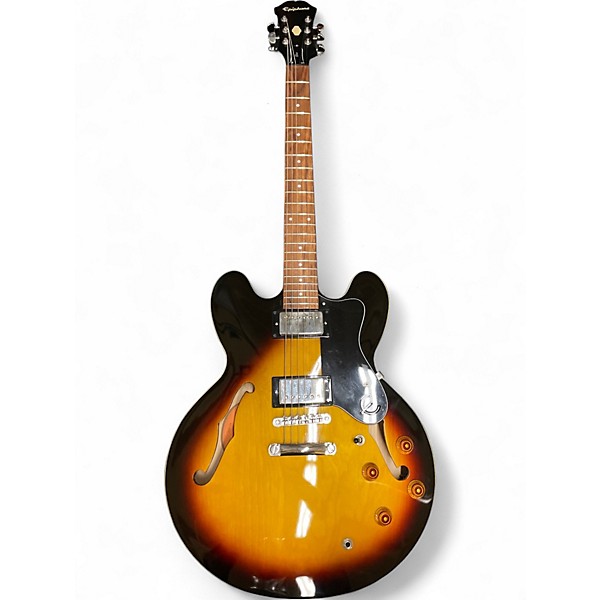 Used Epiphone Dot Tobacco Burst Hollow Body Electric Guitar