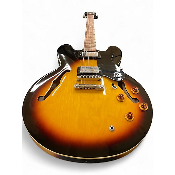 Used Epiphone Dot Tobacco Burst Hollow Body Electric Guitar