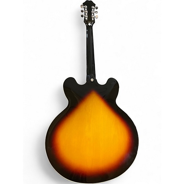 Used Epiphone Dot Tobacco Burst Hollow Body Electric Guitar