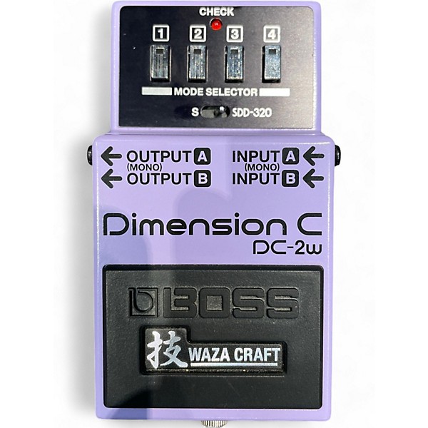 Used BOSS Dimension C DC-2W Effect Pedal